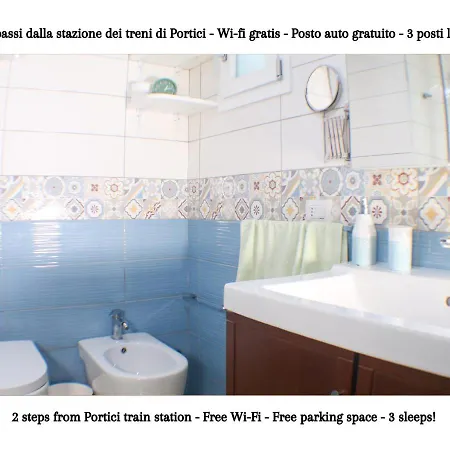 - Casa Con Posto Auto Gratuito E Wi-fi A 2 Passi Dalla Circumvesuviana E A 10 Minuti Dal Mare דירה *
