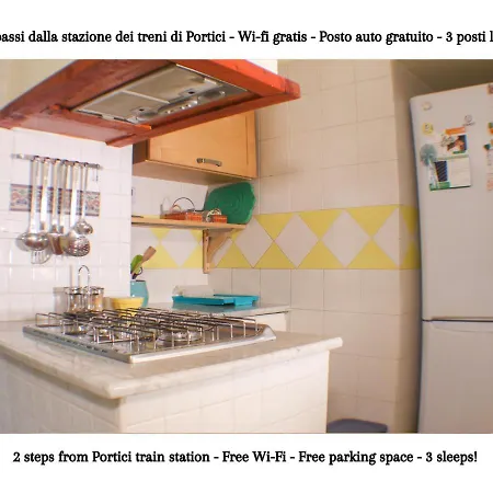 - Casa Con Posto Auto Gratuito E Wi-fi A 2 Passi Dalla Circumvesuviana E A 10 Minuti Dal Mare *